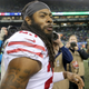 Image for article titled San Francisco 49ers Cornerback Richard Sherman Is Ready to Embrace Trump's Favorite Rookie as Long as He Can Play